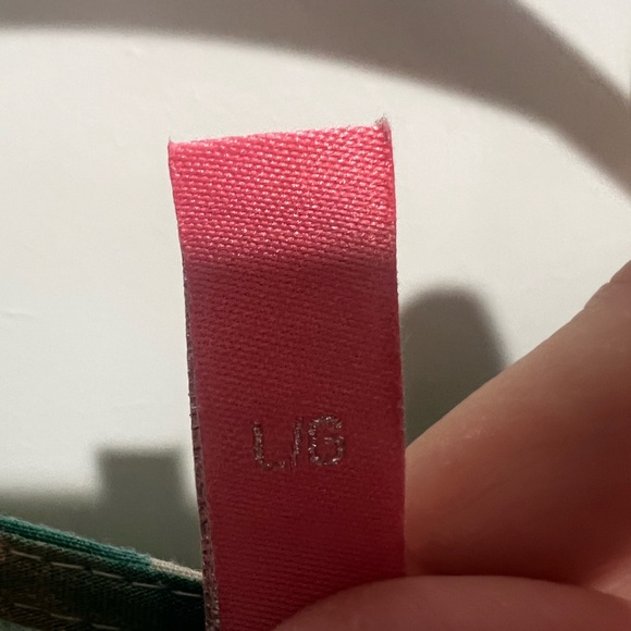 Chic Teal, gold/orange, & cream Striped belted Midi Dress NWOT - Picture 3 of 5